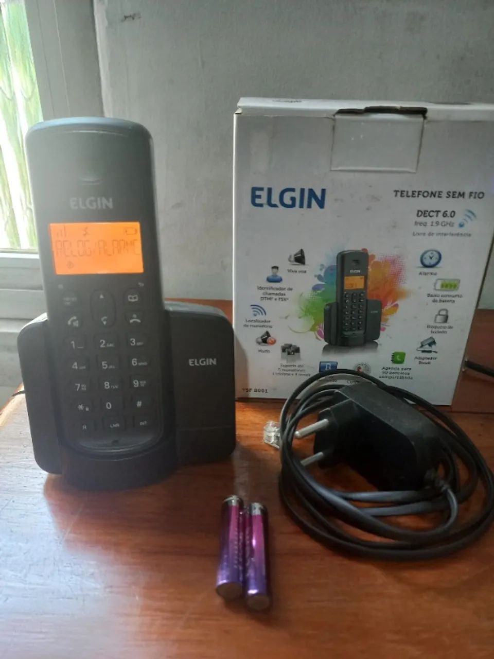 2 Telefones sem fio Elgin modelo TSF8001 - Foto 2