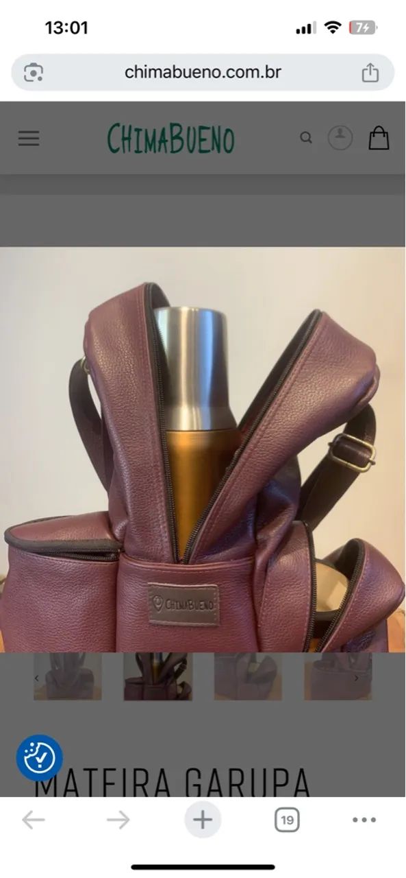 MATEIRA, Bolsa para chimarrão /mate  - Foto 2