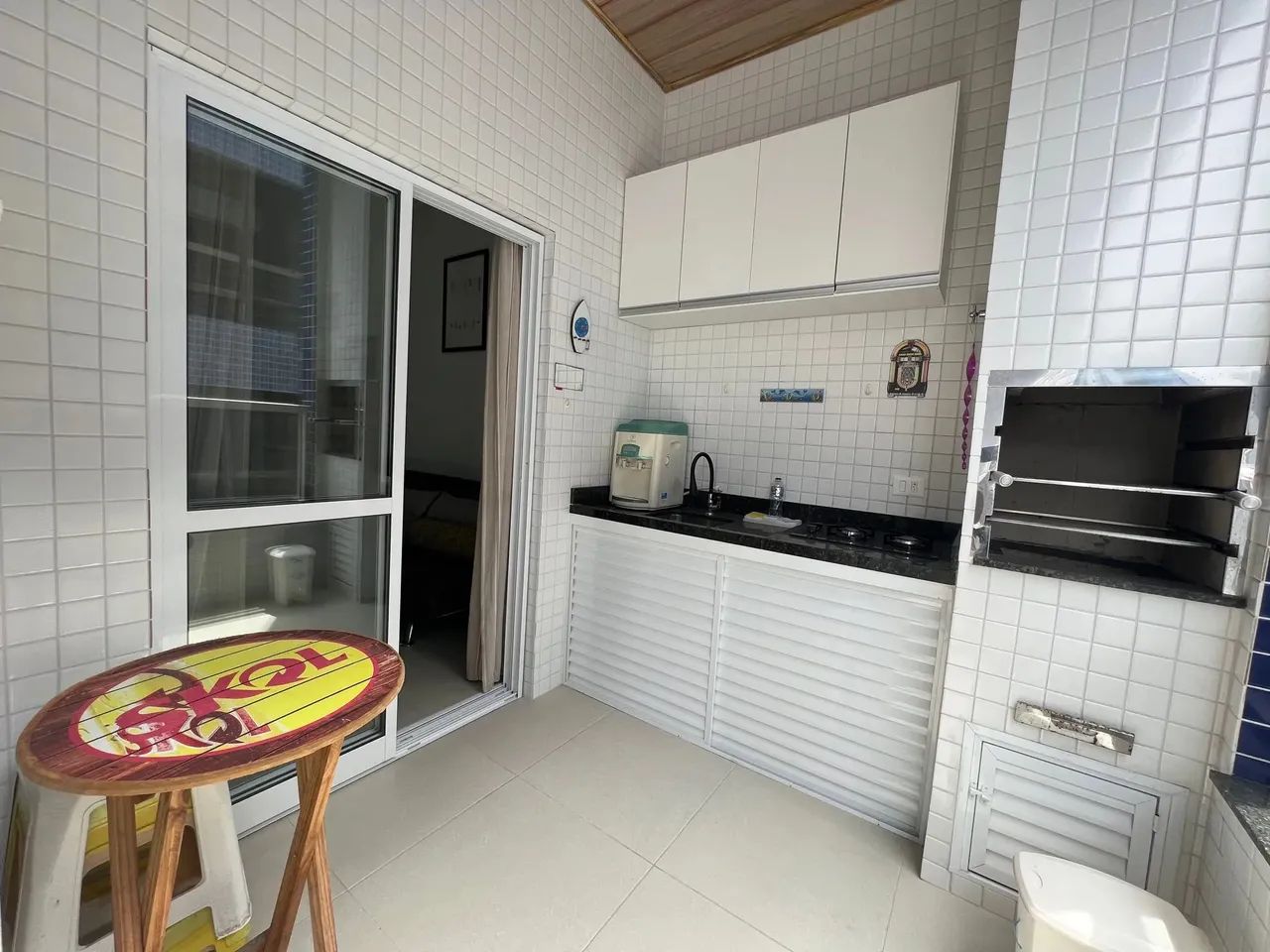 Apartamento novo na Praia das Toninhas, com varanda gourmet, piscina e sauna - Ubatuba - S - Foto 5