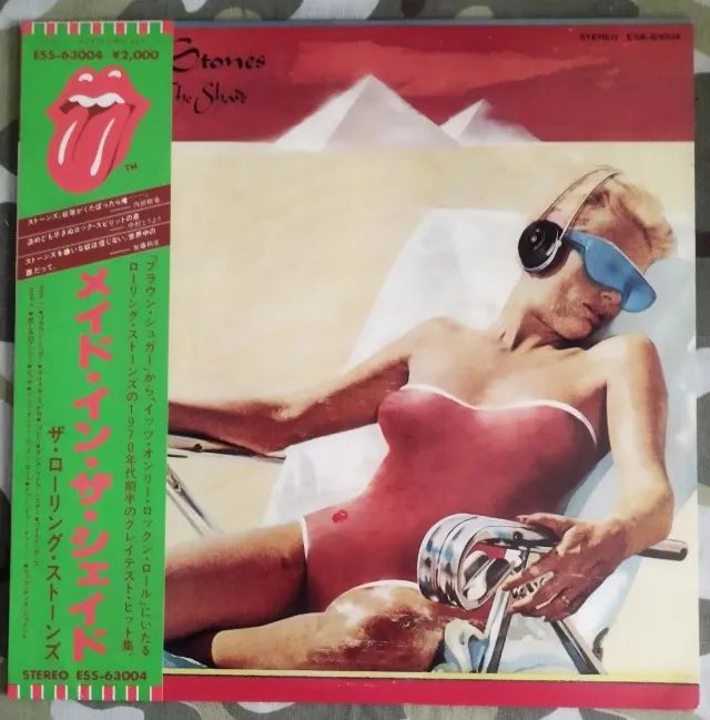 LP Vinil The Rolling Stones - Made In The Shade P1979 NM c OBI Ed. Japão