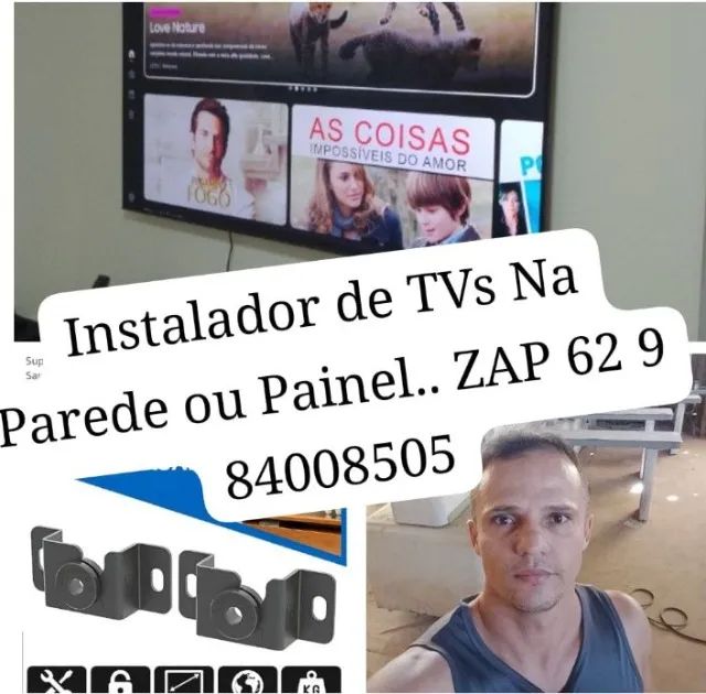 Suportes de TVs De Parede e Painel até 80 polegadas 