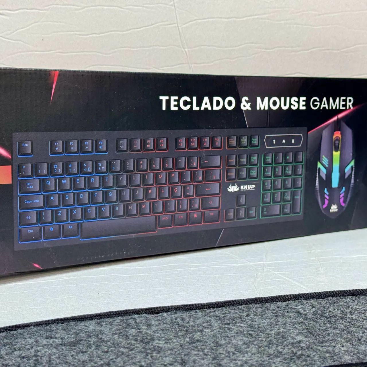 Teclado gamer e mouse Gamer kit USB com Led