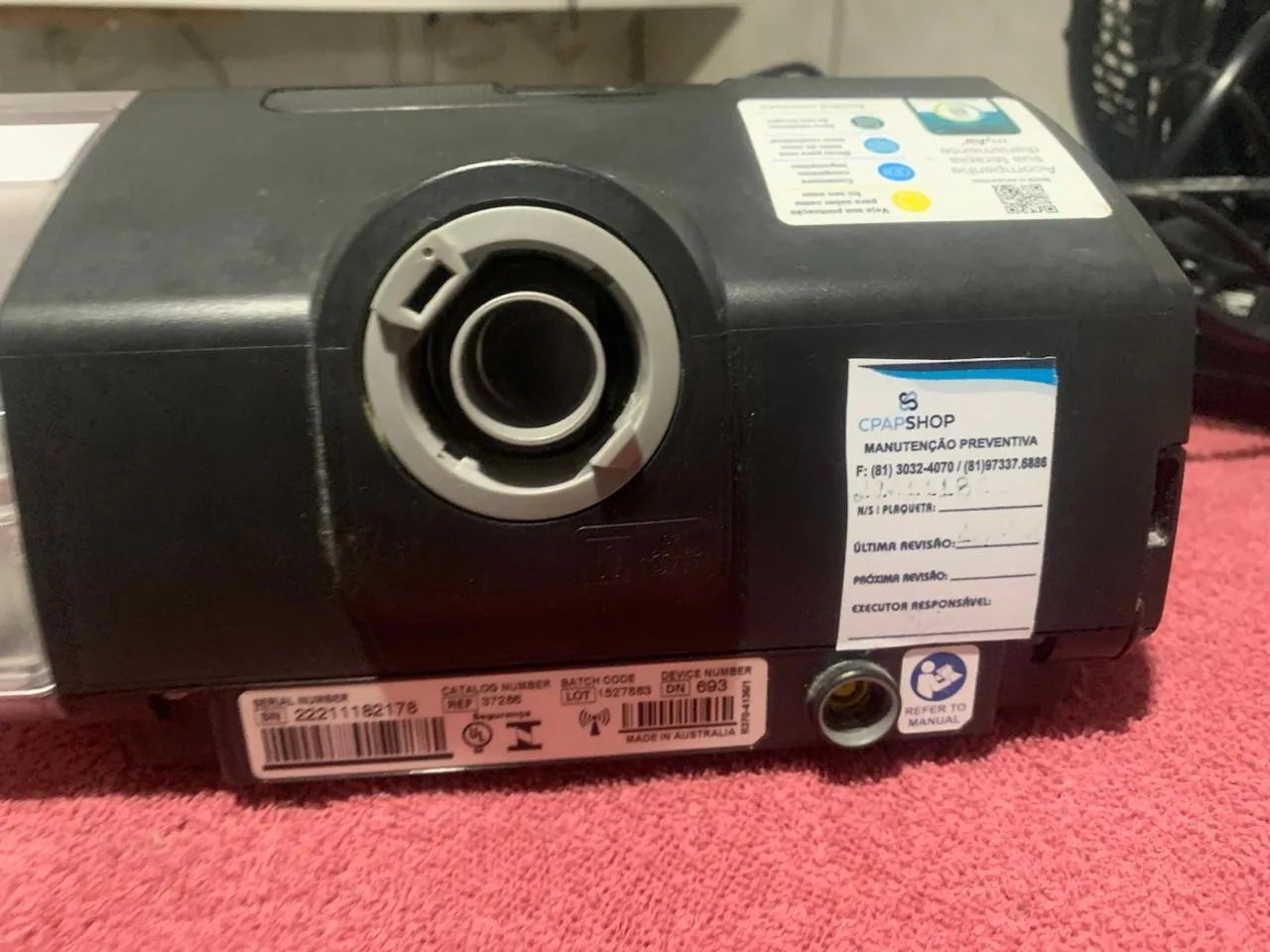 CPAP automático S10 AutoSet com Umidificador - ResMed - Foto 5