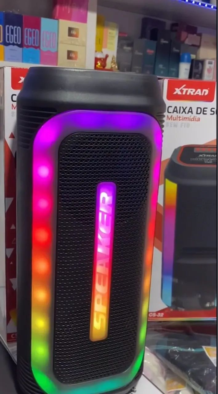 CAIXA DE SOM RGB 50W - Foto 4
