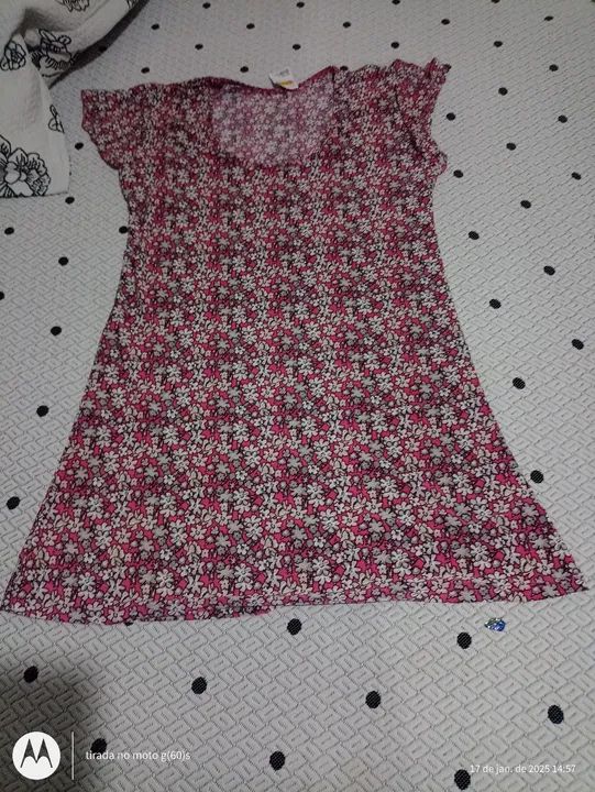 Camisola Floral Rosa 