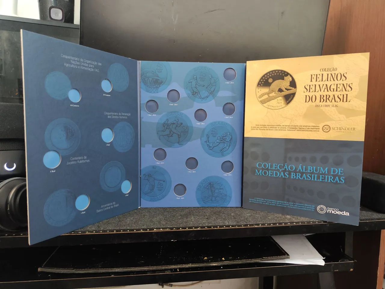 Álbum moeda SCHLINDER moedas comemorativas  - Foto 2