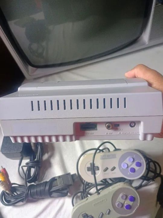 Super Nintendo - Console Completo com 2 Controles - Foto 3