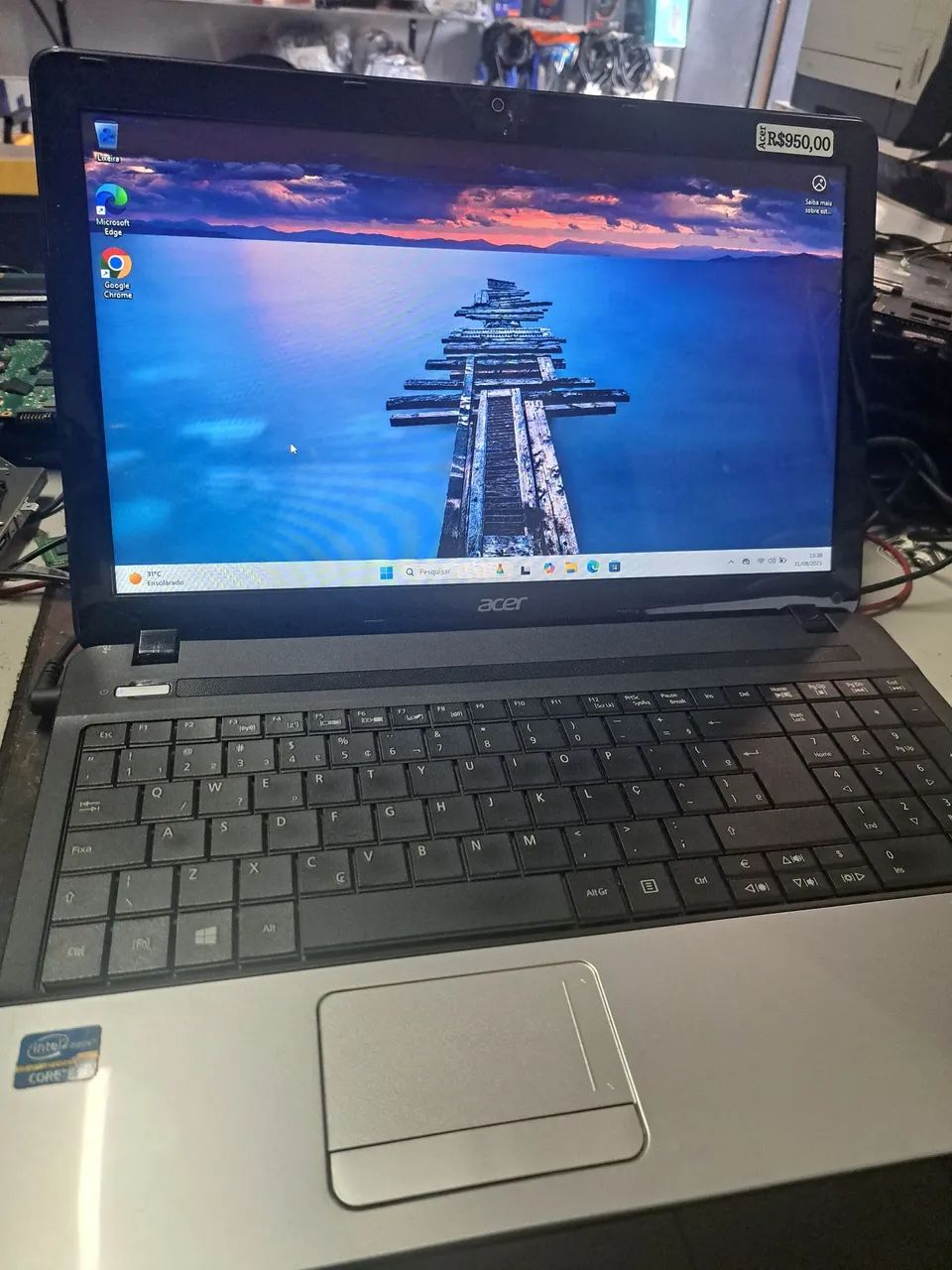 Notebook Acer i5 8gb 