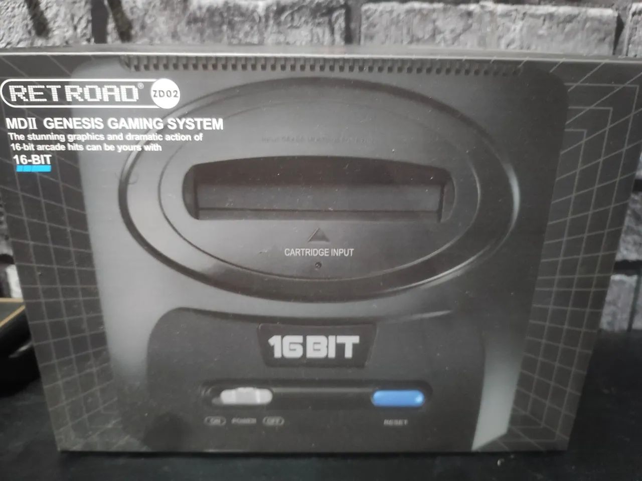 Console Sega Genesis MD 16-bit