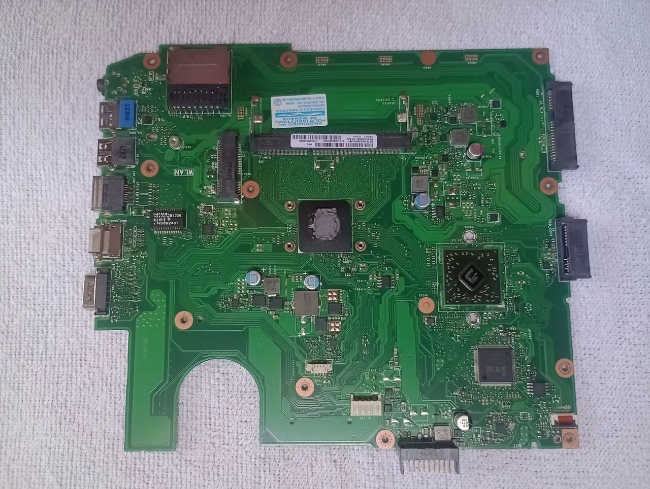 Placa mãe notebook Asus x45u 