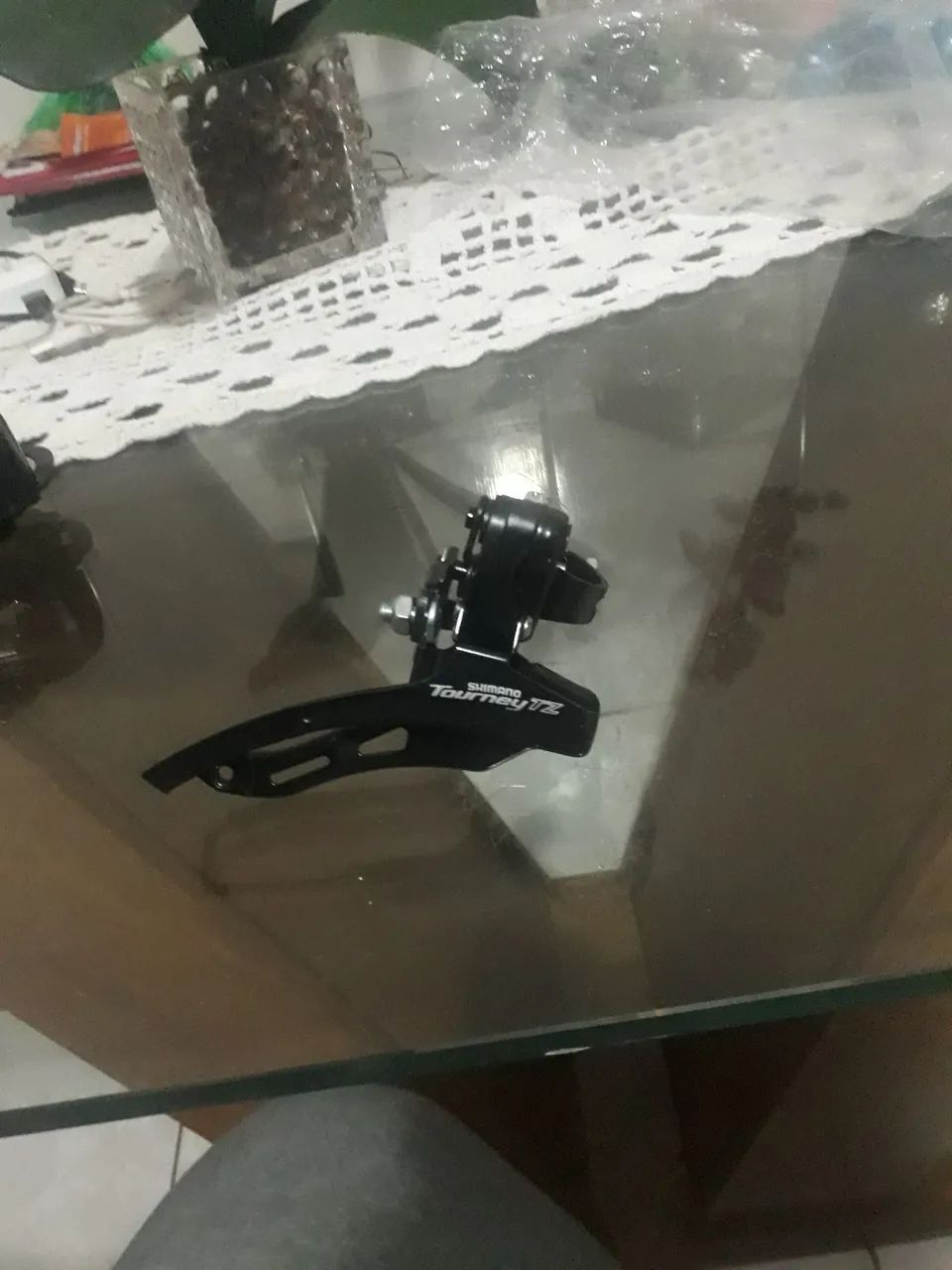 Cambio dianteiro e Traseiro Shimano Tourney 6/7 Velocidades - Foto 2