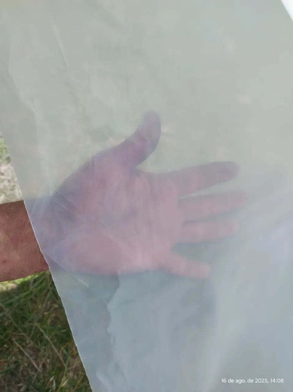 Lona Difusor Estufa agrícola 150 micras 12m larg 60 comp proteção UV Coverfilm - Foto 3