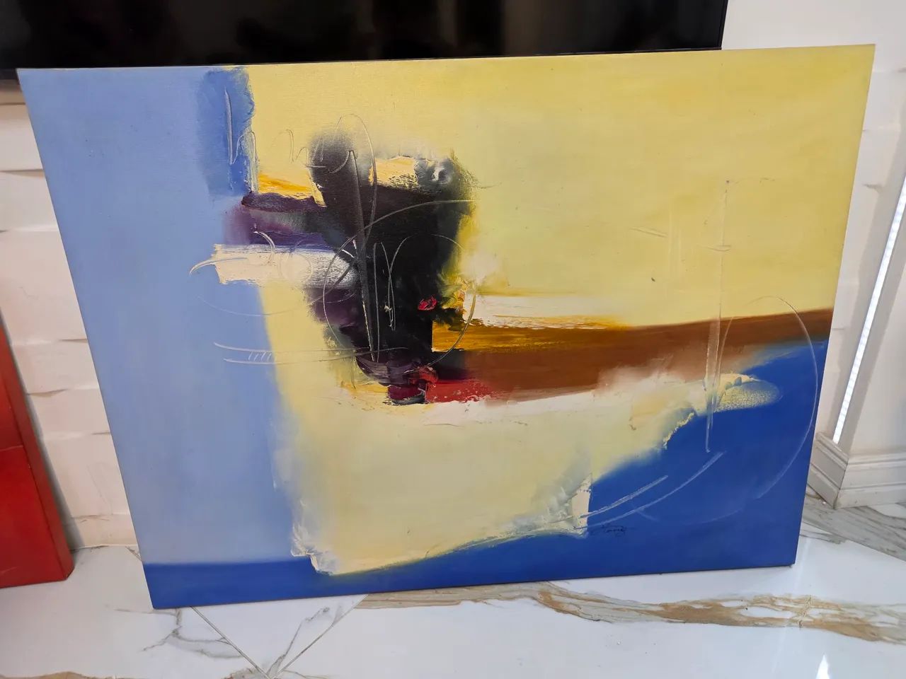 Quadro óleo sobre tela