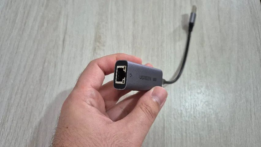 Adaptador Ugreen para rede/internet com fio 2.5 Gbps, USB-A 3.0, em excelente estado - Foto 4