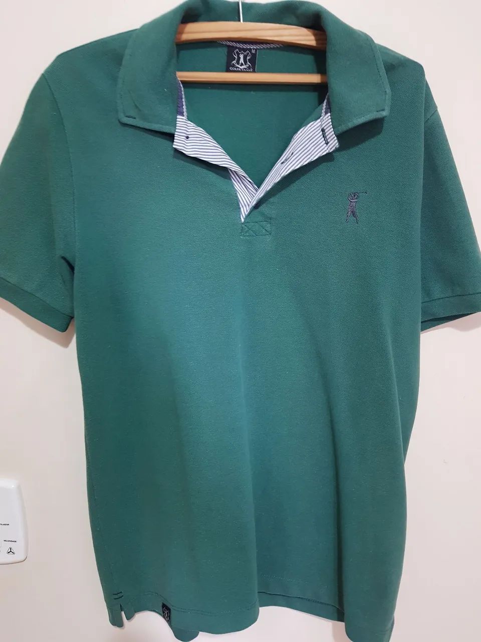 Camisa Polo Verde Masculina Golfe Class