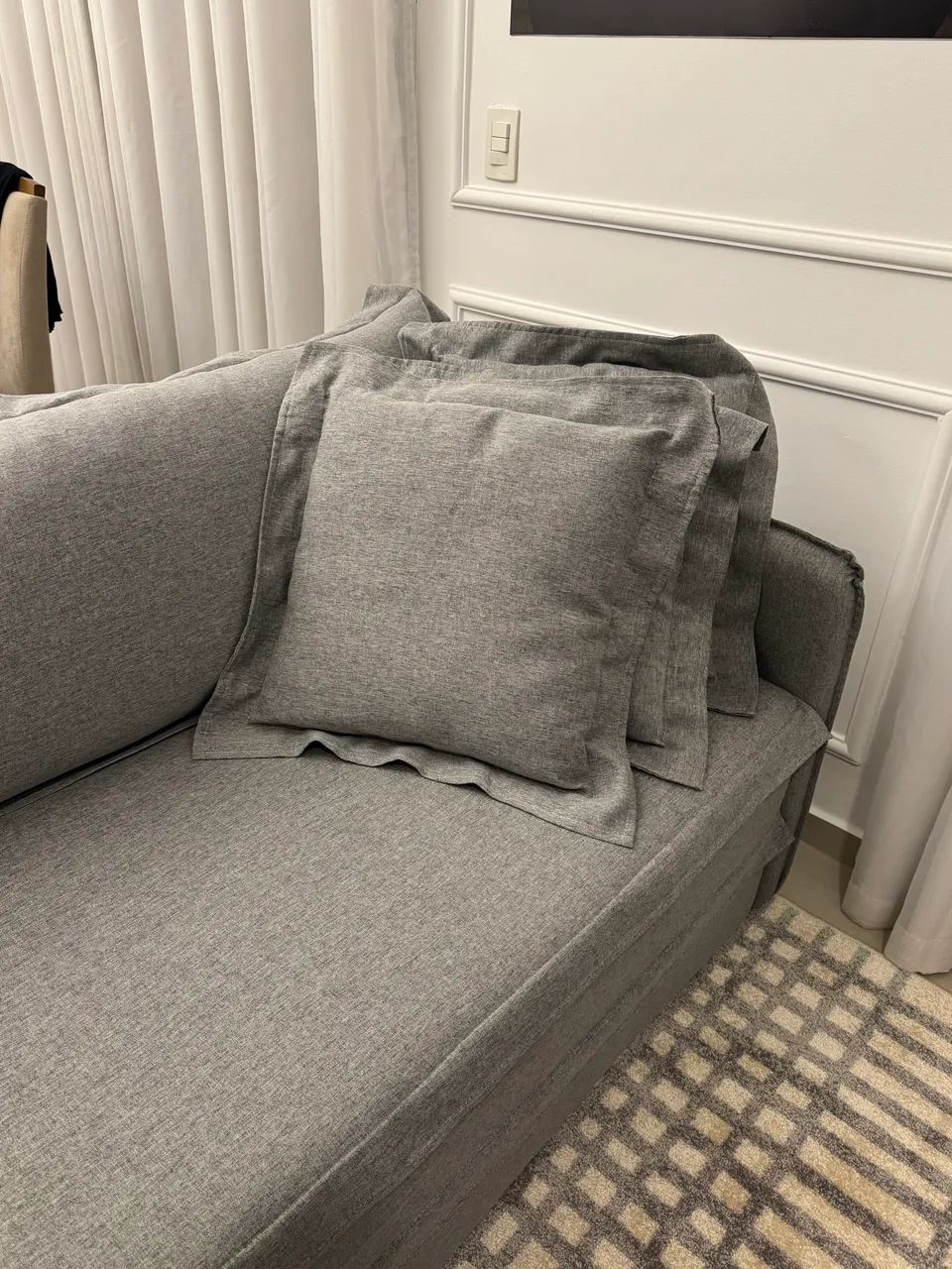 Sofá lindíssimo 3 metros  - Foto 3
