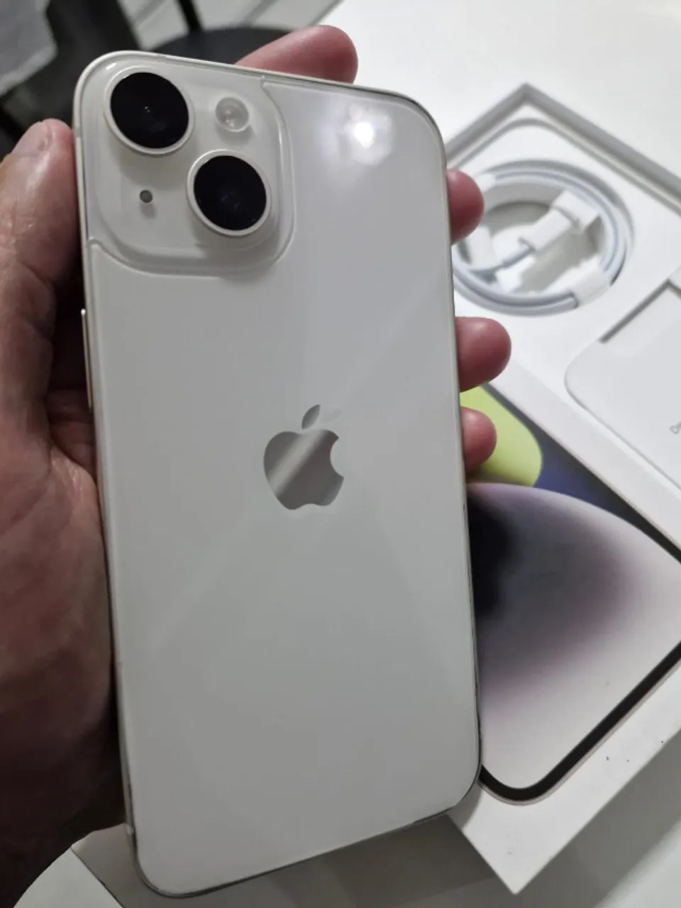iPhone 14 128gb Branco Perfeito