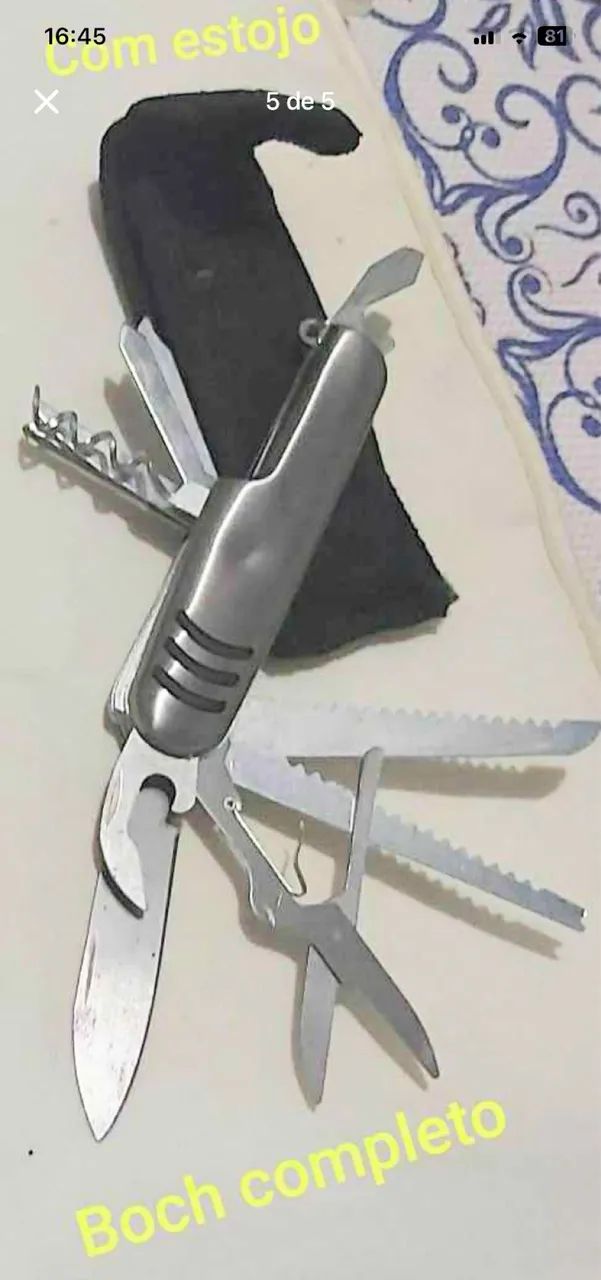 Vende-se 2 Canivetes e uma Caneta social: Um Canivete + Caneta no estojo original  - Foto 2