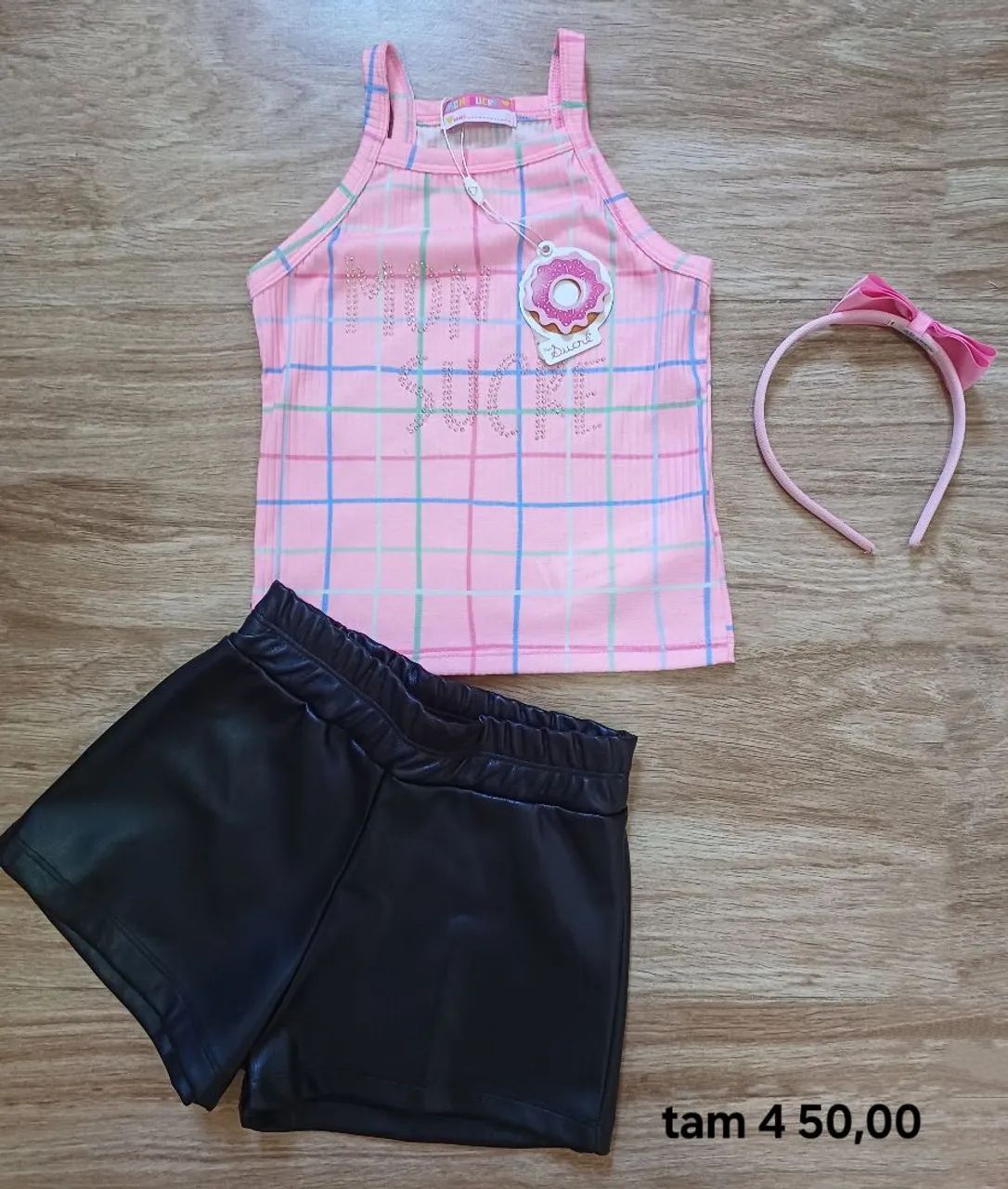 Conjuntos menina tamanho 4 anos  - Foto 5