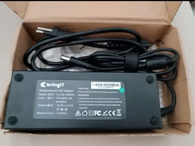 Fonte bringIT para Notebook compatível com Dell (130w - 19.5v 6.7a) - Foto 3