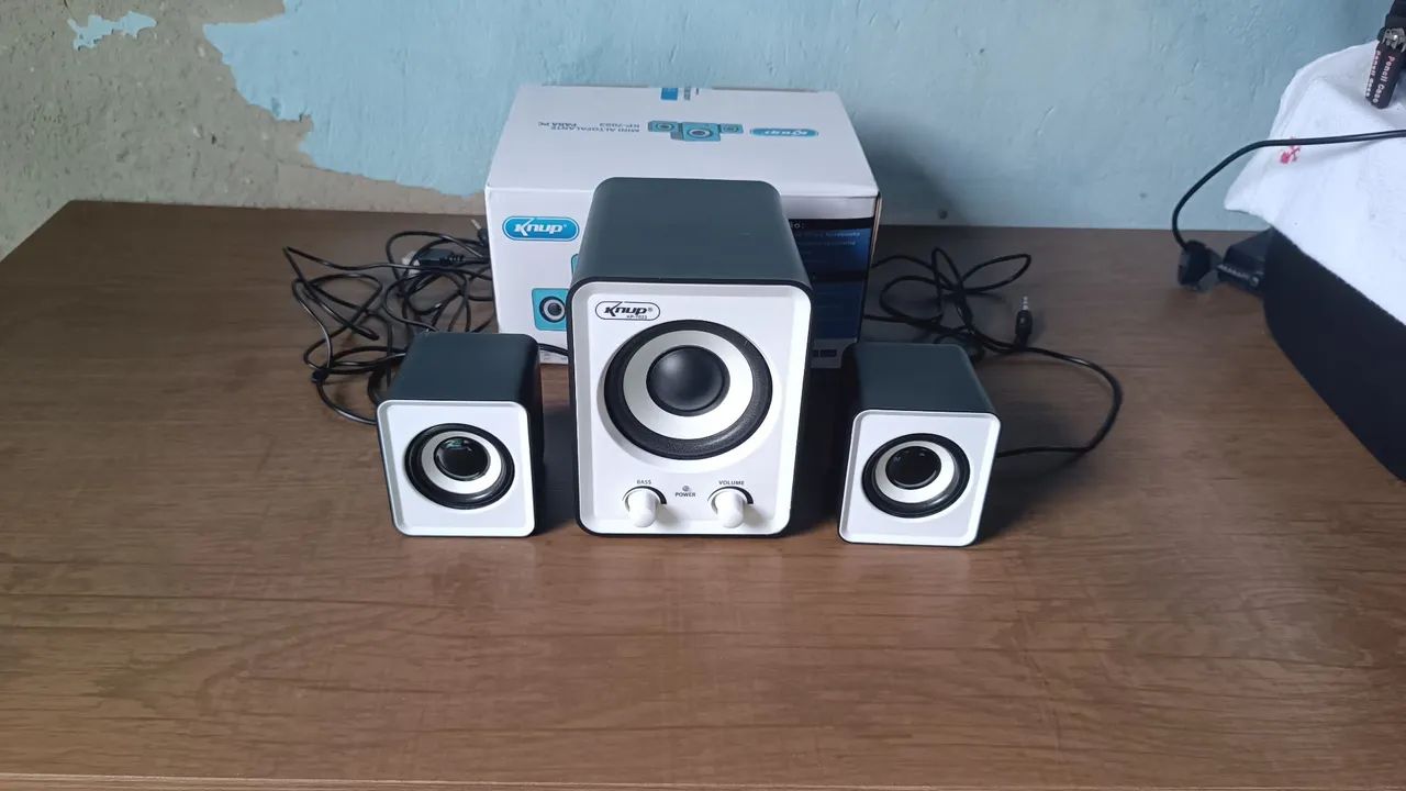 Caixa de Som 2.1 Knup
