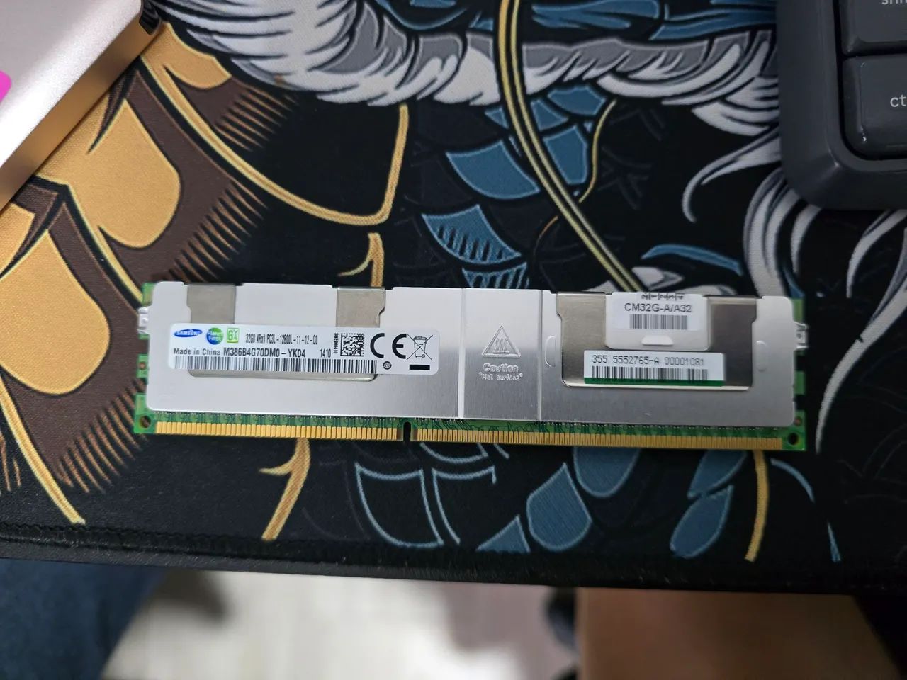 Memória ddr3 32gb