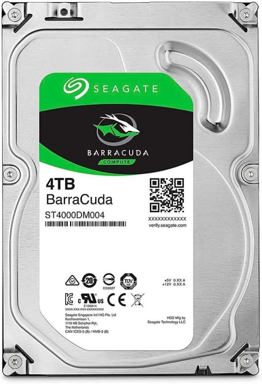 HD Seagate 4TB Barracuda, 5400 RPM, 256MB, 3.5", SATA 3 - Foto 2