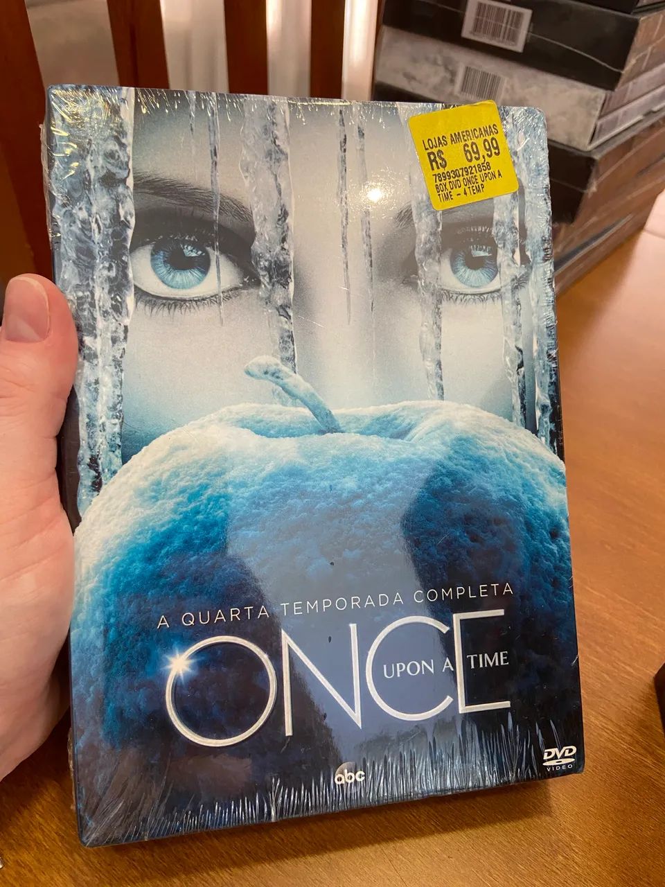 COLEÇÃO DVDS ONCE UPON A TIME SÉRIE DISNEY