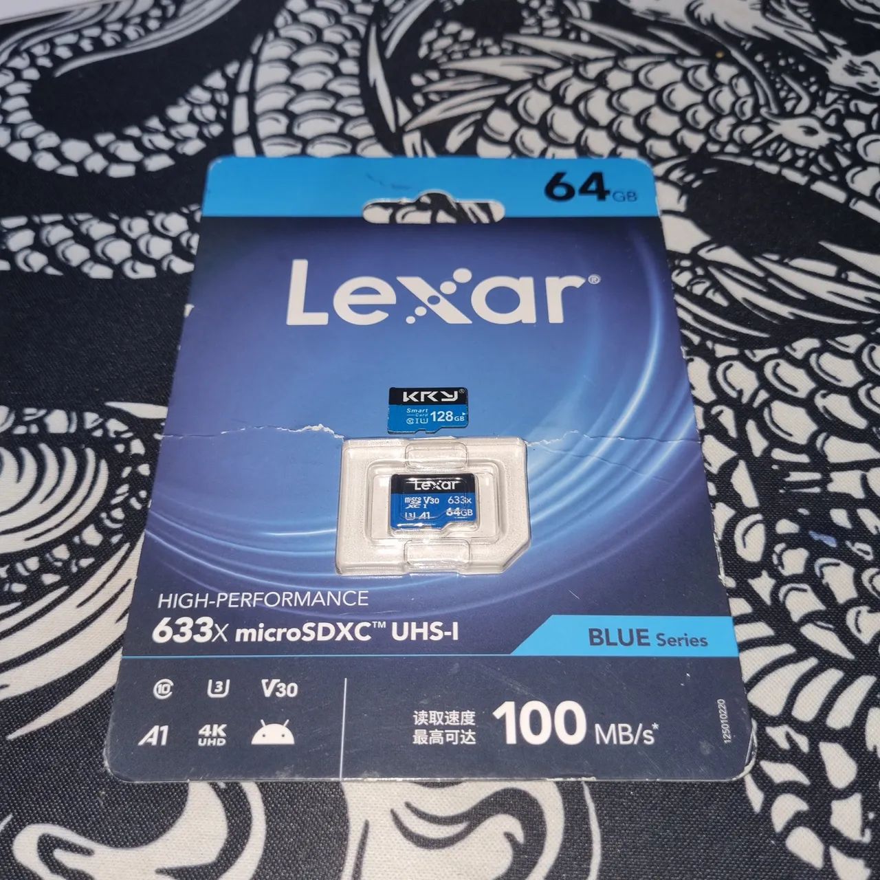 192gb em Cartões de Memoria Lexar e KRY