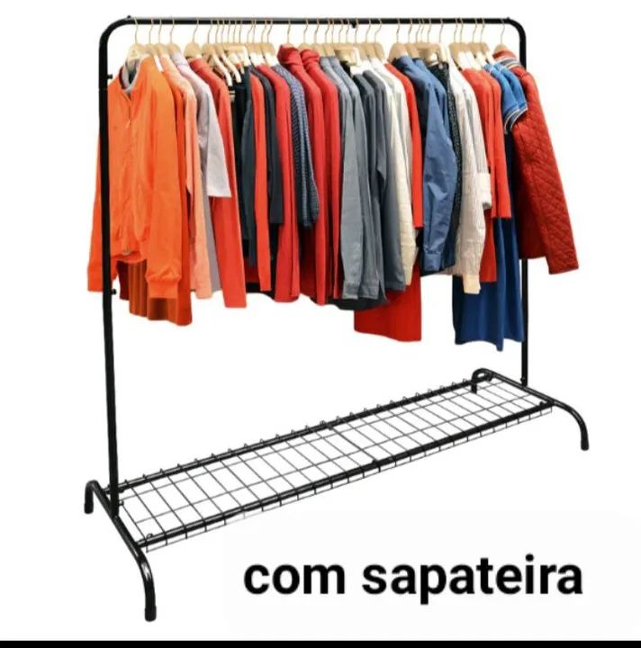 Araras pr roupas de chão  e de parede  - Foto 4