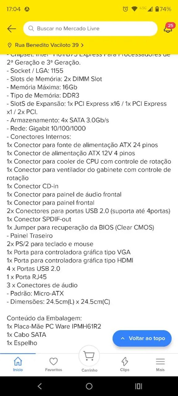 Placa-mãe IPMH61R2 - Foto 5