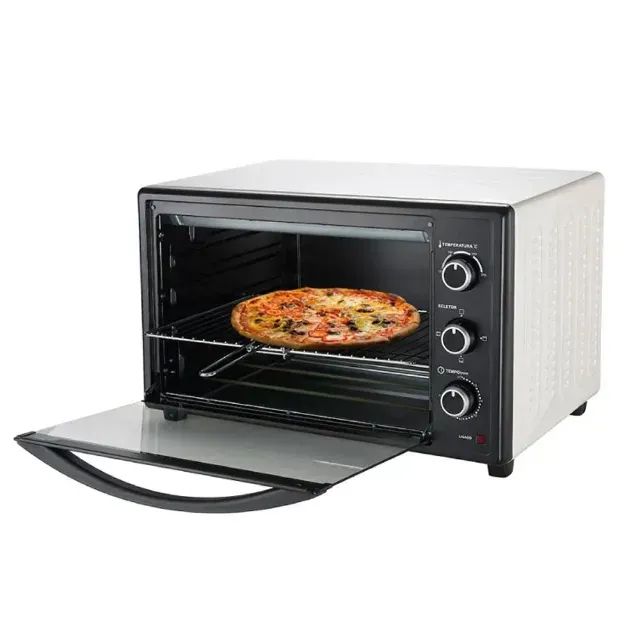 FORNO BEST 66L ELETRICO PRETO/BRANCO 220V 1687 - Foto 2