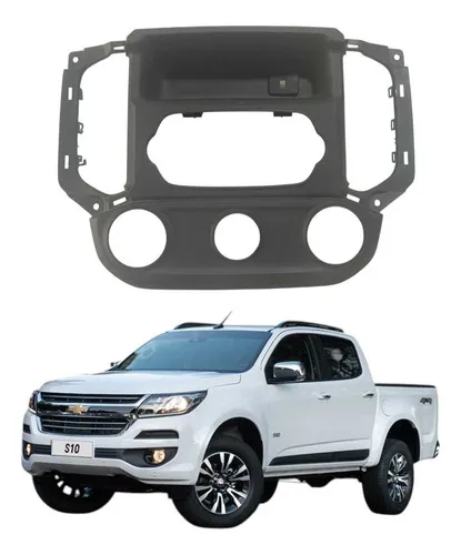 Moldura Comando Ar Condicionado Chevrolet S10 2017 A 2021