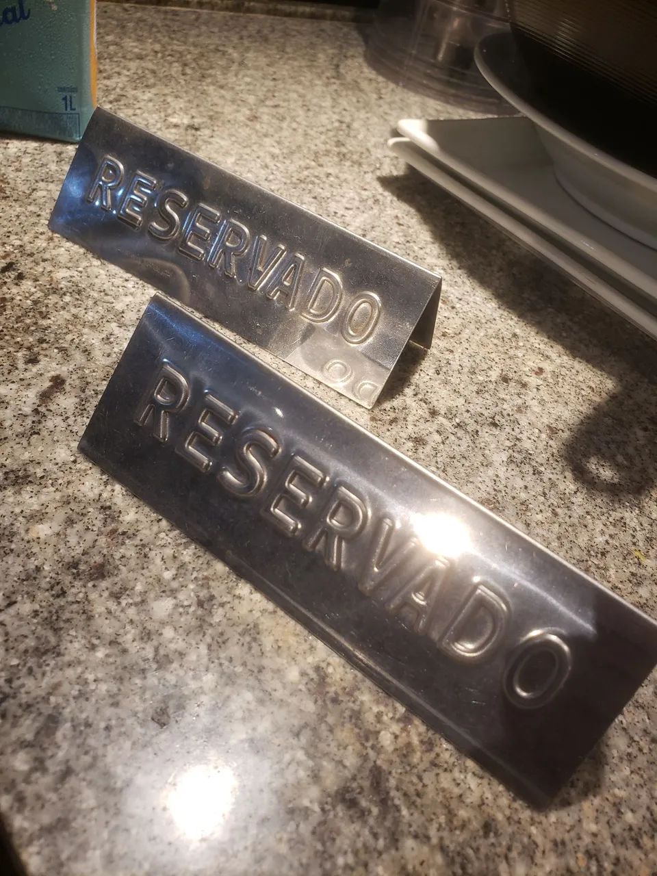 Vendo placa de mesa para restaurante  - Foto 4