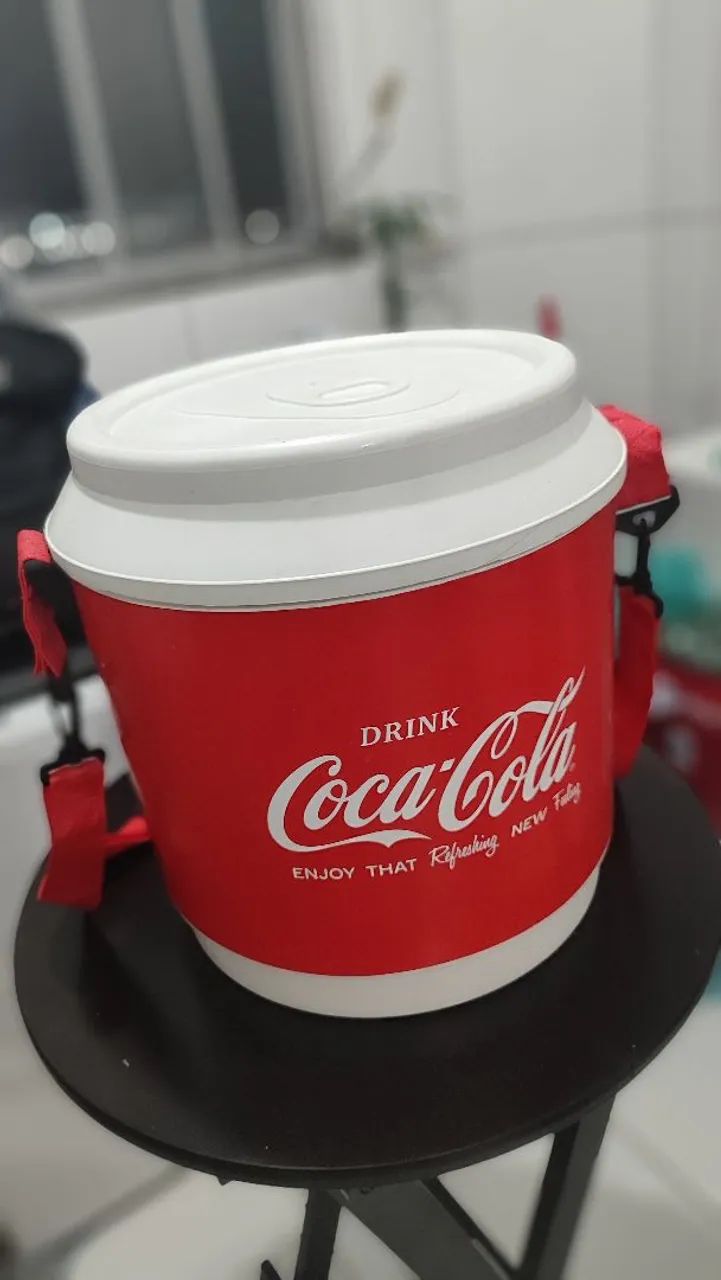 Cooler Térmico Vintage Coca Cola 21L + Brinde (leia o anúncio)
