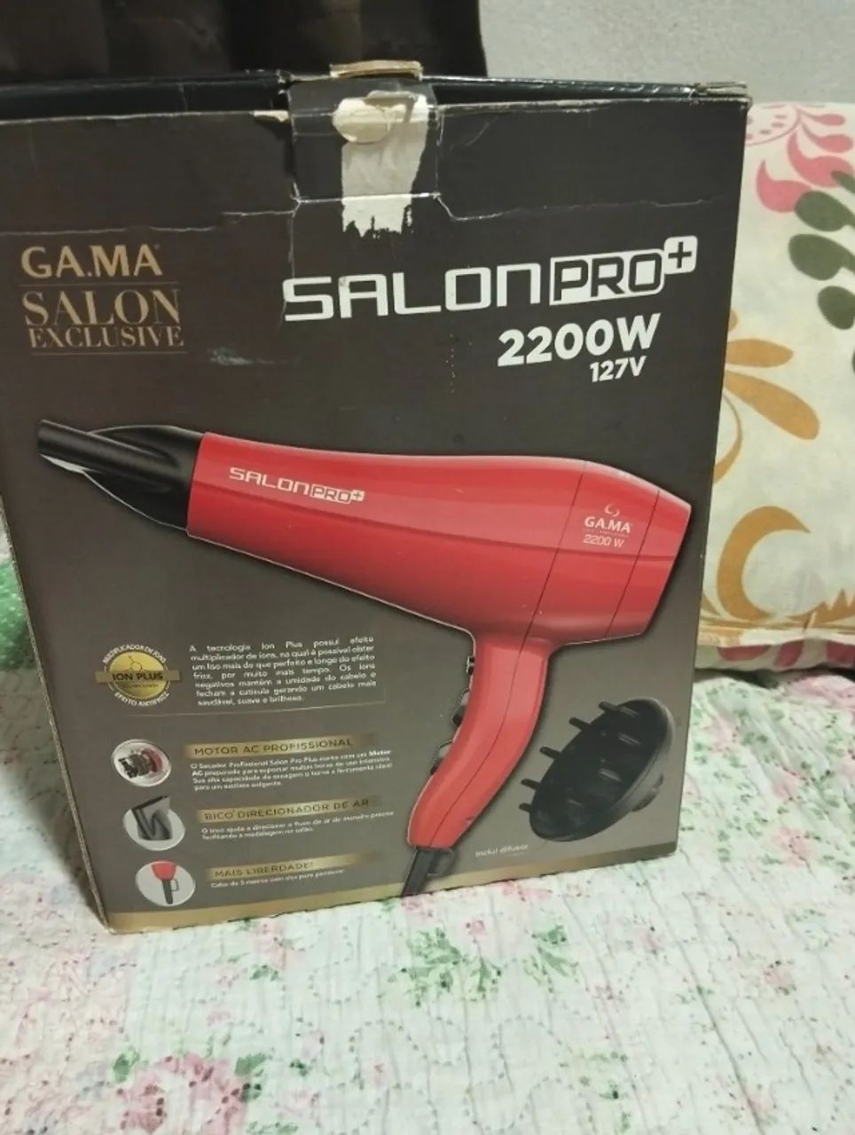 Secador de cabelo Eletroportáteis Para Cuidados Pessoais Bela