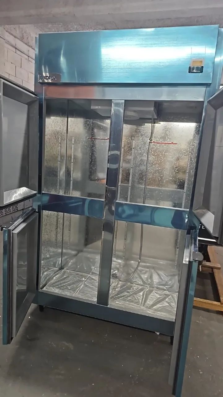 Mini câmara 4 portas inox KOFISA (IRIS) - Foto 2