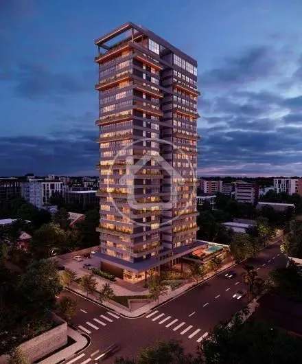 STÚDIO MODERNO COM 52 M² EM ANDAR ALTO.