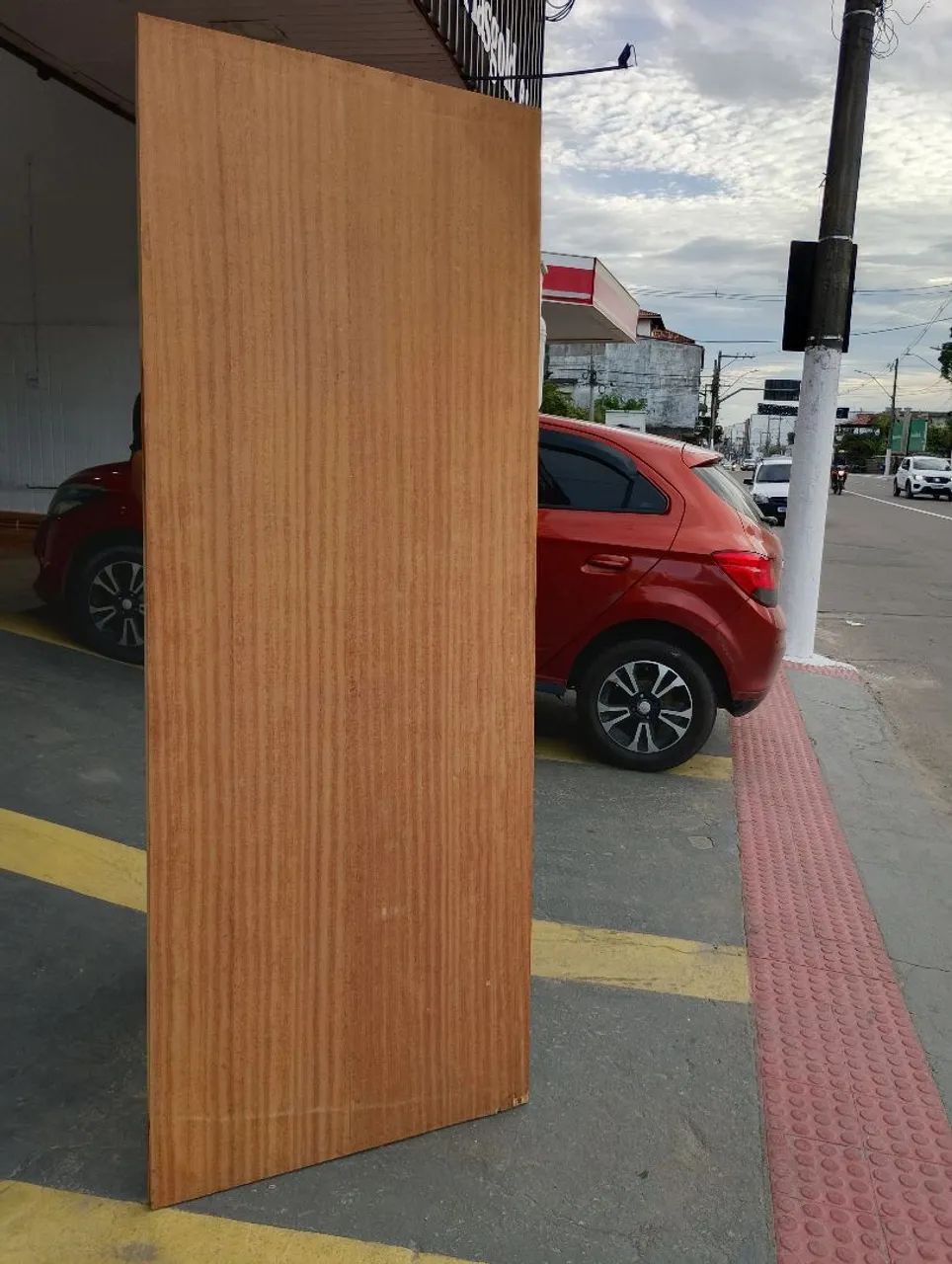 Super OFERTA - Porta Lisa 60cm, 70cm ou 80cm Angelim Pedra
