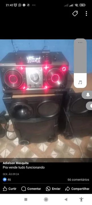 Som XBoom consertamos aparelhos de som lg - Foto 5