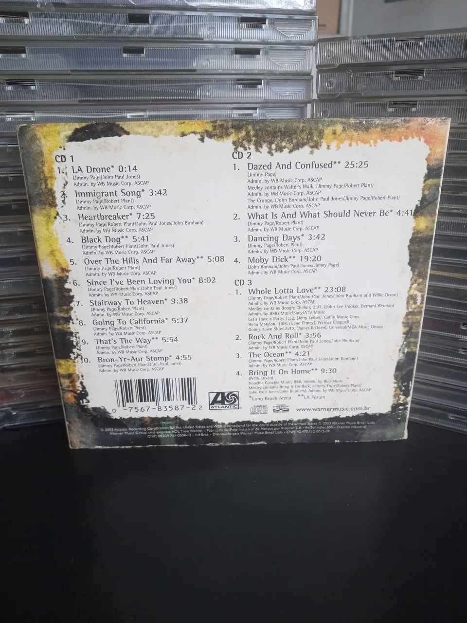 CD Led Zeppelin - How The West Was Won TRIPLO - Foto 2