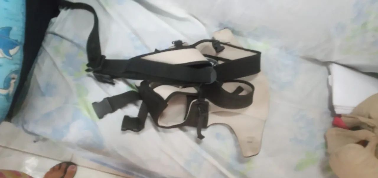 Carinho, bebê conforto, canguru e ninho Safari - Foto 6