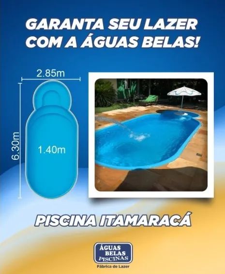 Águas Belas Piscinas - Piscina mod  Itamaracá 6.30M