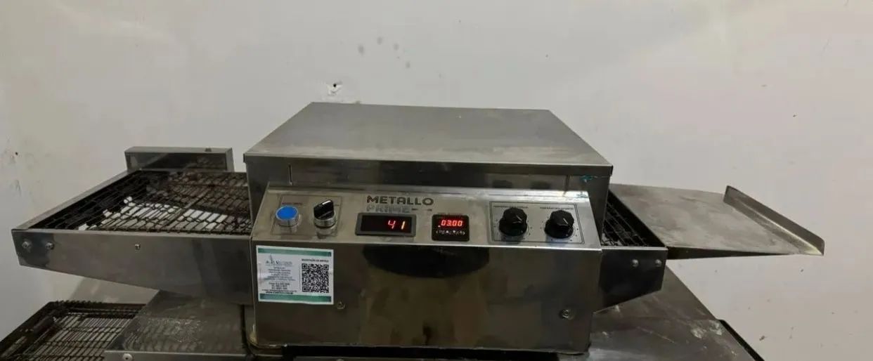 Forno esteira elétrico para Pizza - Metallo Prime - OPORTUNIDADE