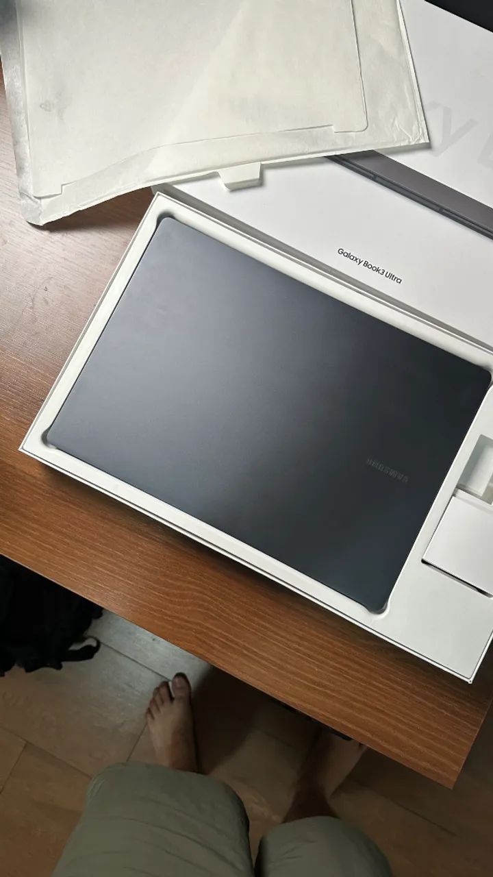 Notebook Samsung Book 3 Ultra I9 32gb RTX 4070 OLED 120Hz (COMO NOVO, COMPLETO) - Foto 3