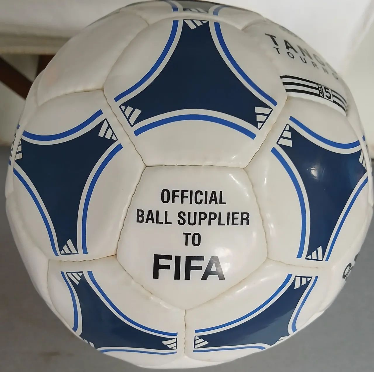 BOLA ADIDAS TANGO TOURNOI NFHS8 RARA DE COLECAO NOVA FRETE GRATIS - Foto 3