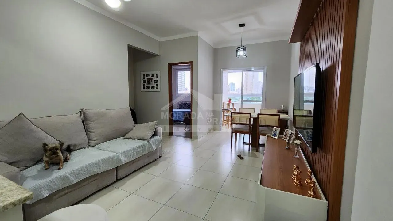 Apartamento no Canto do Forte, 2 suítes, terraço gourmet, lazer, só na imobiliária em Prai