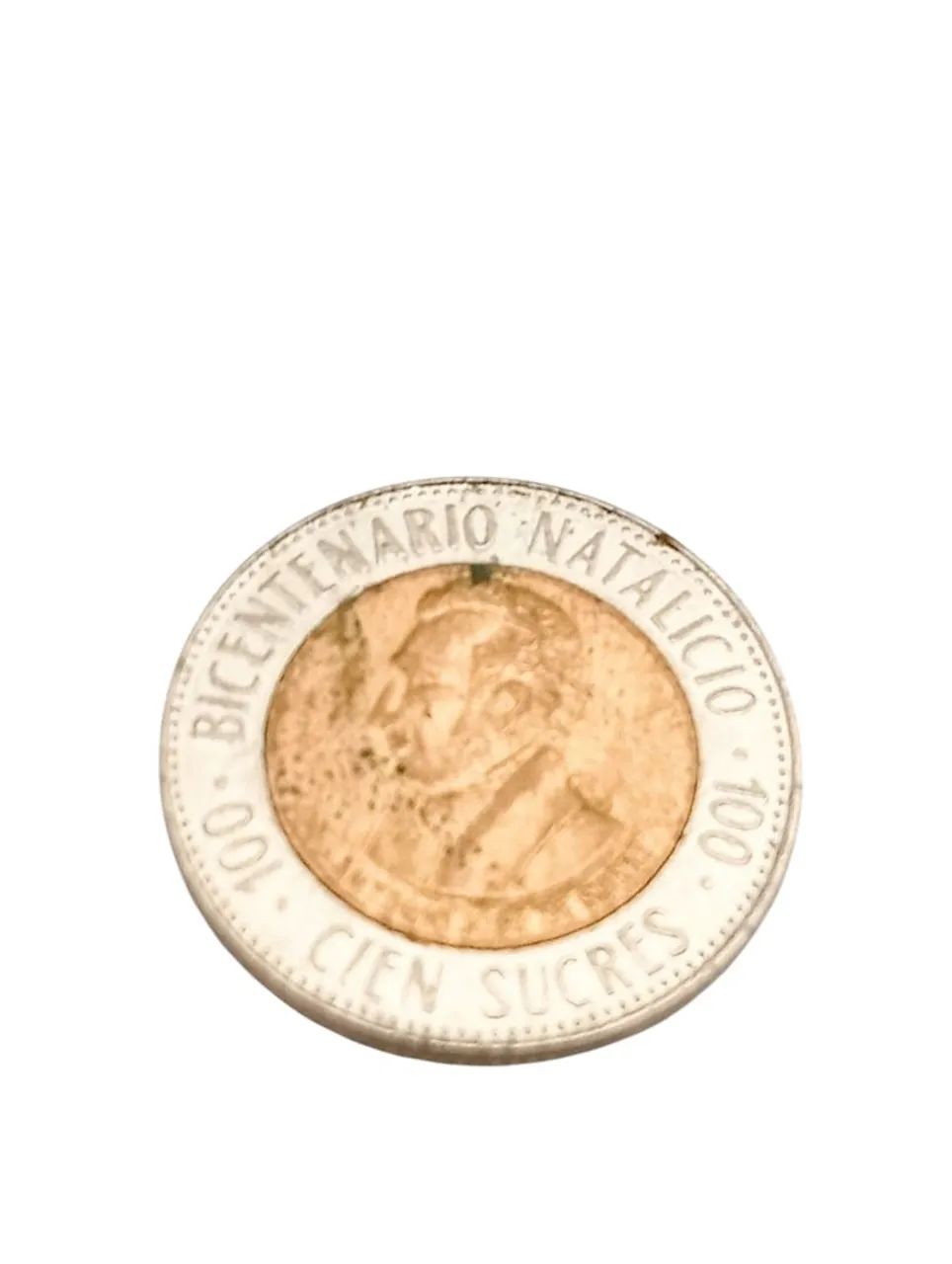 3 moedas antigas do Equador - Foto 3