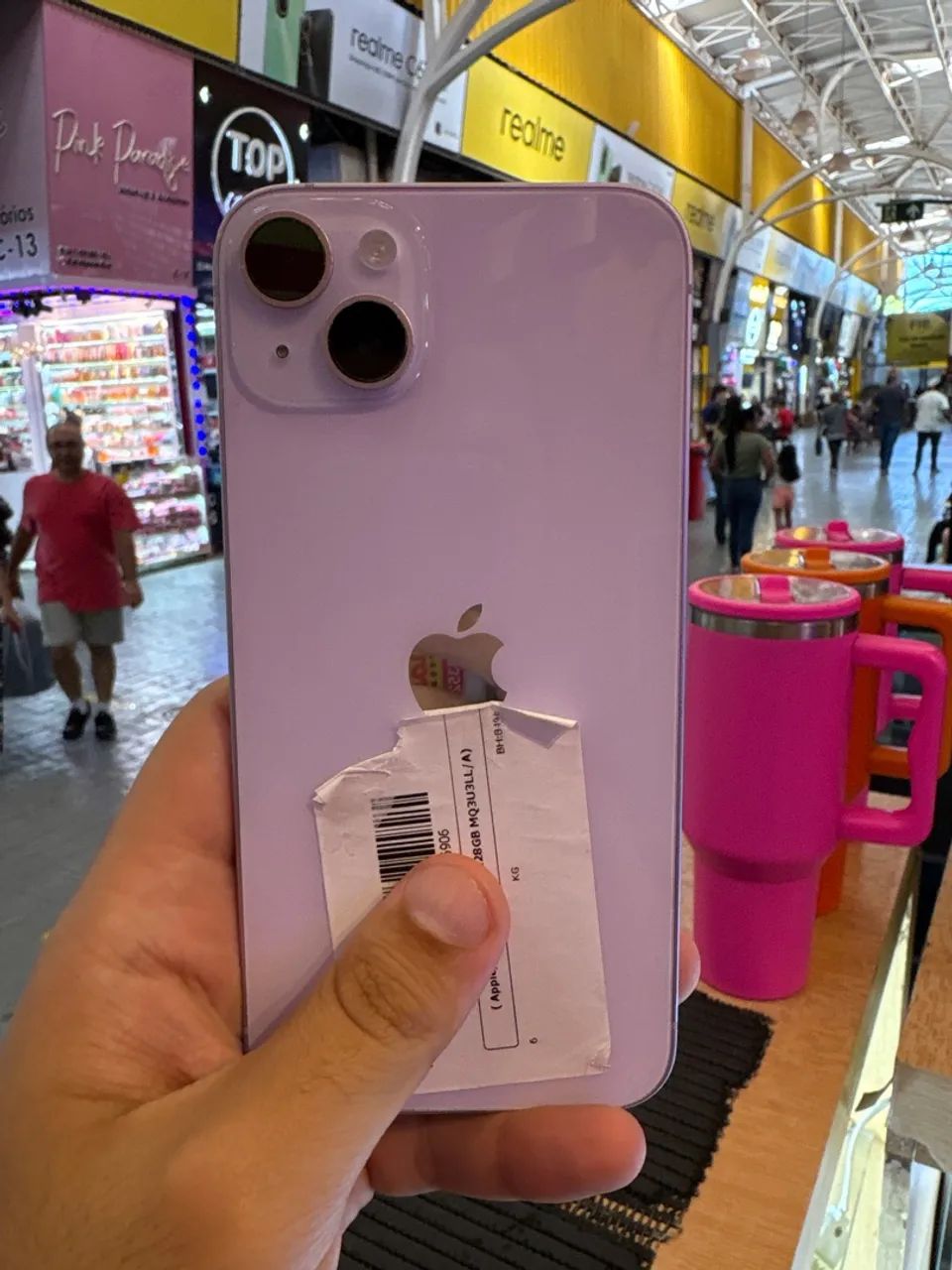 IPHONE 14 PLUS LILÁS SEMI NOVO 128GB 