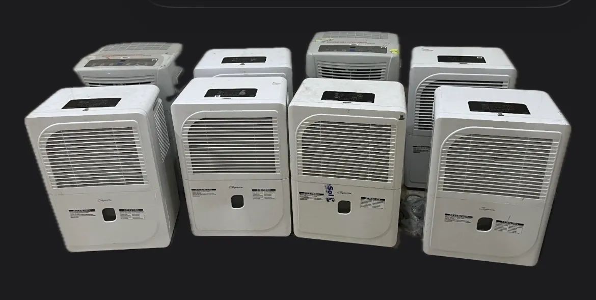 Desumidificadores alta capacidade 25 ou 35 litros/dia. Fim da umidade e mofo.